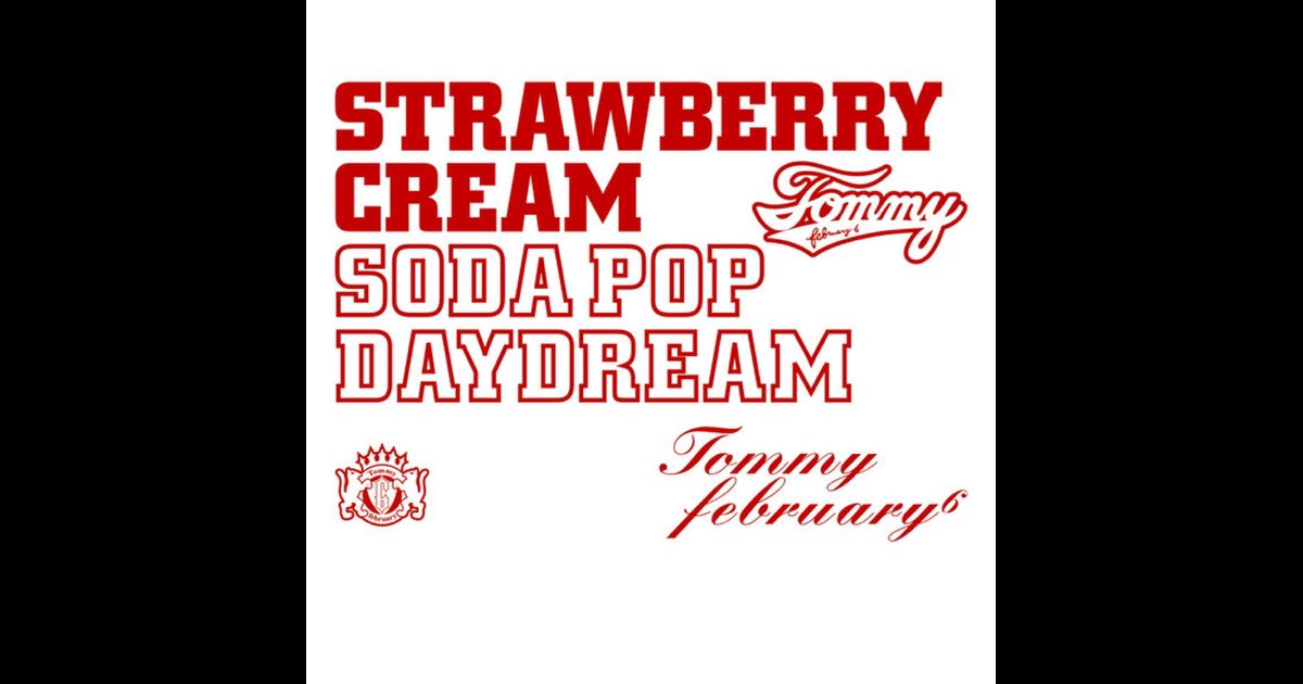 New CD DVD Tommy february6 -Strawberry Cream Soda Pop