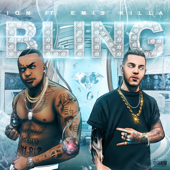 Cover artwork for Bling (feat. Emis Killa)