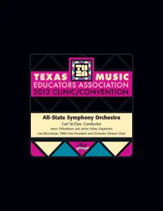 Texas All-State Symphony Orchestra을(를) 듣고, 뮤직 비디오를 보고, 약력을 읽고, 투어 일정 등을 확인하세요!