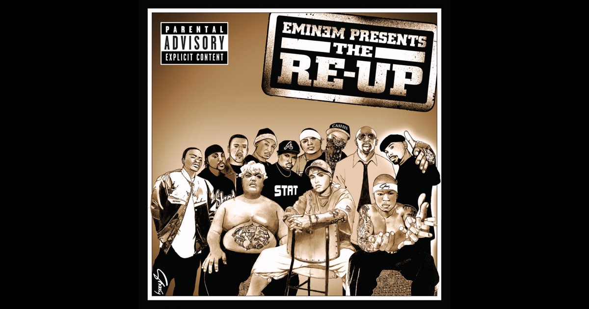Eminem Presents The Re-Up 未開封レコード LP 洋楽