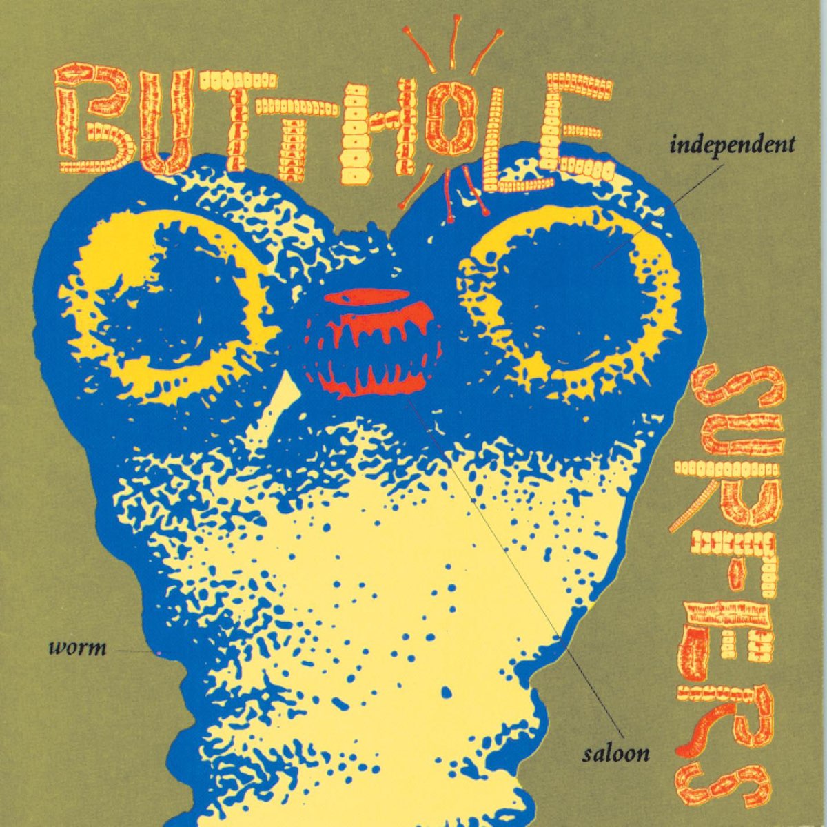 Butthole surfers バットホールサーファーズ ポスター-