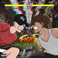 FIGHT! (feat. Antisocial Ev) [Remix] - Single - Kid Vision