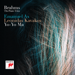 Brahms: The Piano Trios - Emanuel Ax, Leonidas Kavakos &amp; Yo-Yo Ma Cover Art
