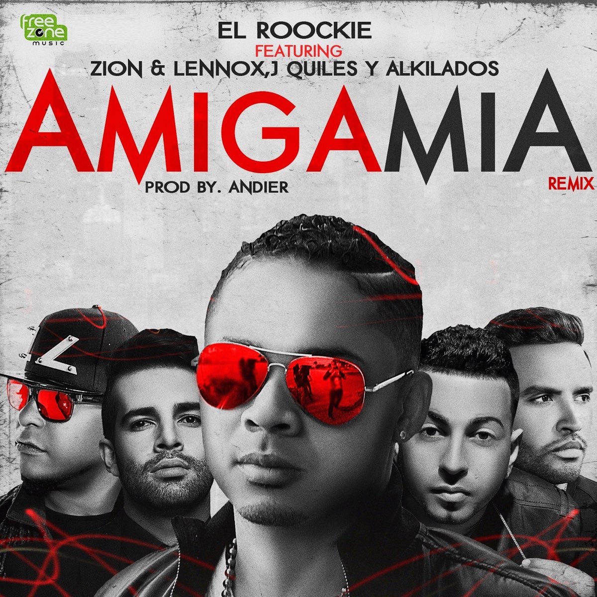 Amiga Mía (Remix) [feat. Zion & Lennox, Justin Quiles & Alkilados] - Single  de El Roockie en Apple Music