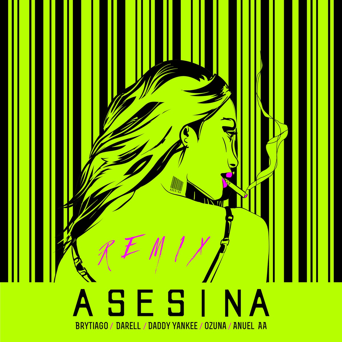 Asesina (Remix) [feat. Daddy Yankee, Ozuna & Anuel AA] - Single by Brytiago  & Darell on Apple Music