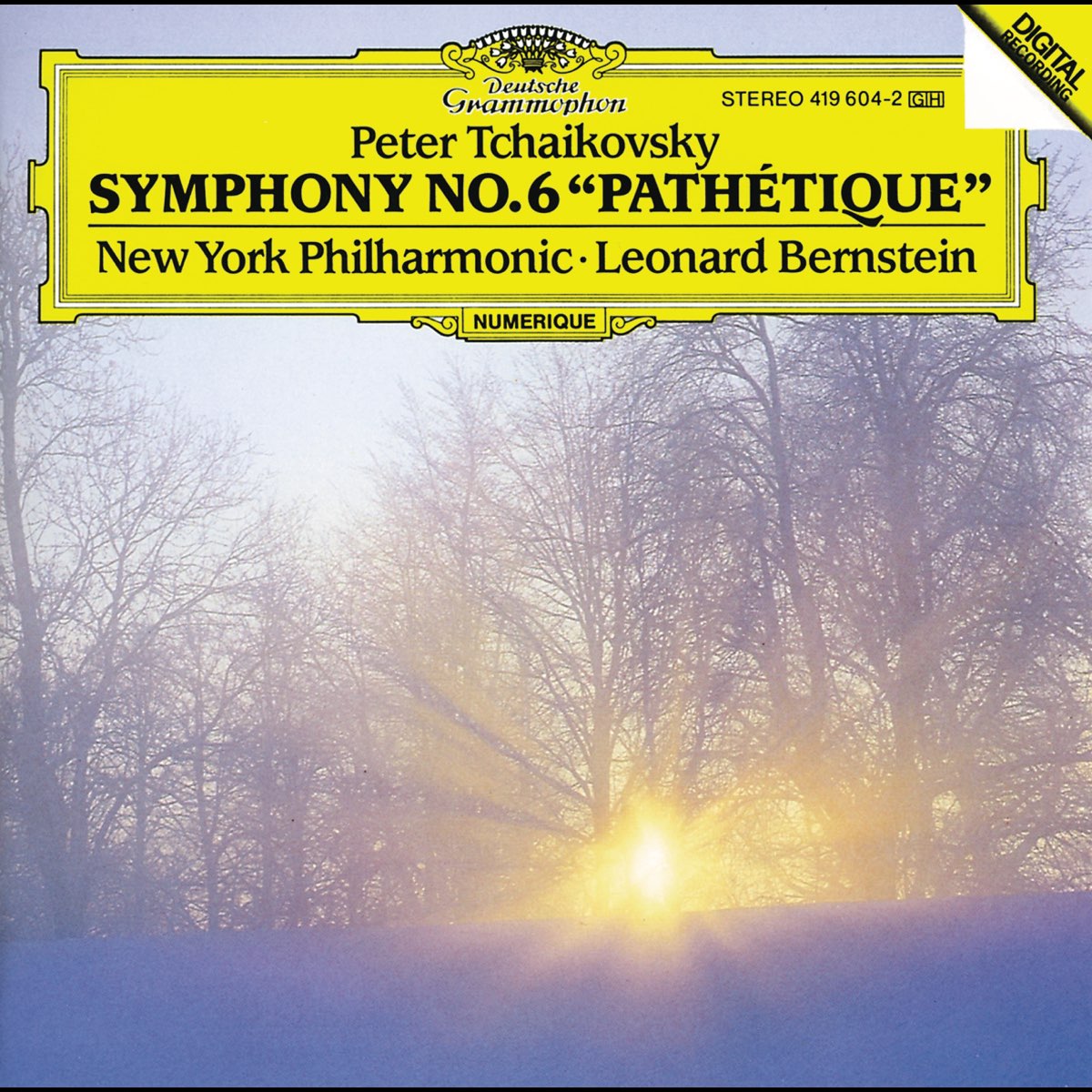 Tchaikovsky: Symphony No. 6 "Pathetique"》- 纽约爱乐乐团 & 莱奥纳德・伯恩斯坦的专辑 ...