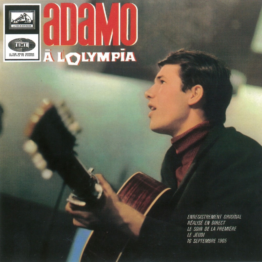 Обложка альбома «Adamo à l'olympia (Live)» — Salvatore Adamo