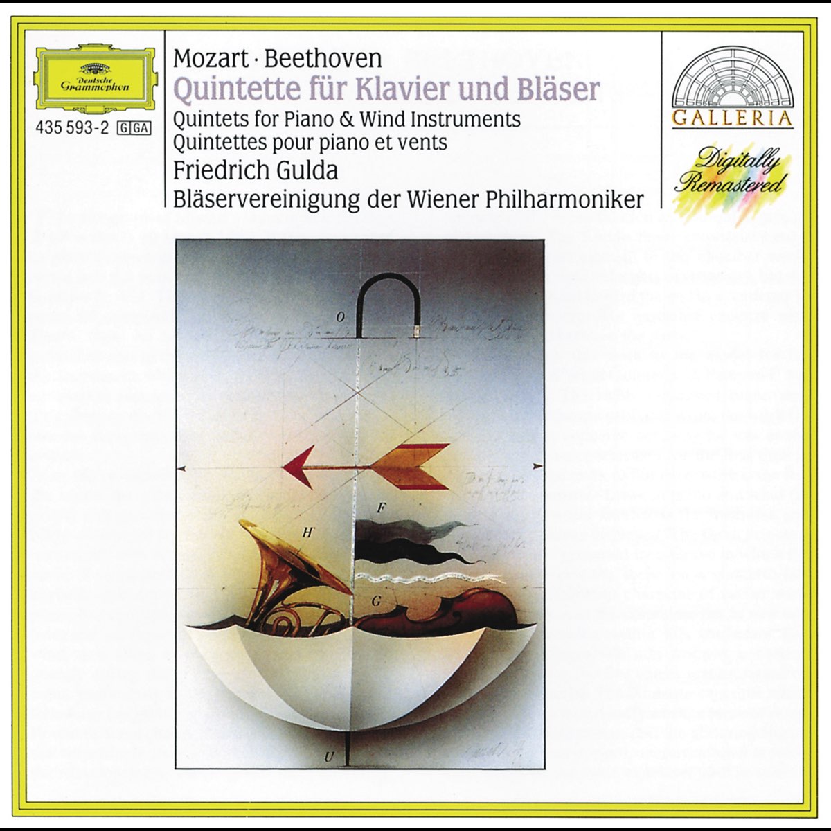 ウィーン・フィルハーモニー管楽アンサンブル & フリードリヒ・グルダの「Mozart - Beethoven: Quintette für  Klavier und Bläser」をApple Musicで