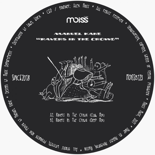 Ravers in the Crowd - Single