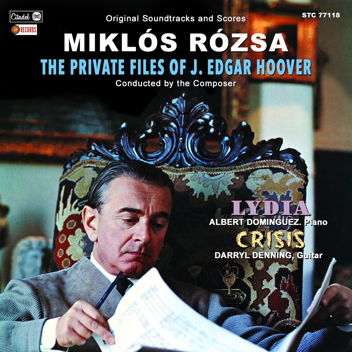 The Private Files of J. Edgar Hoover / Lydia / Crisis (Original Soundtracks  and Scores) by Miklós Rózsa on Apple Music