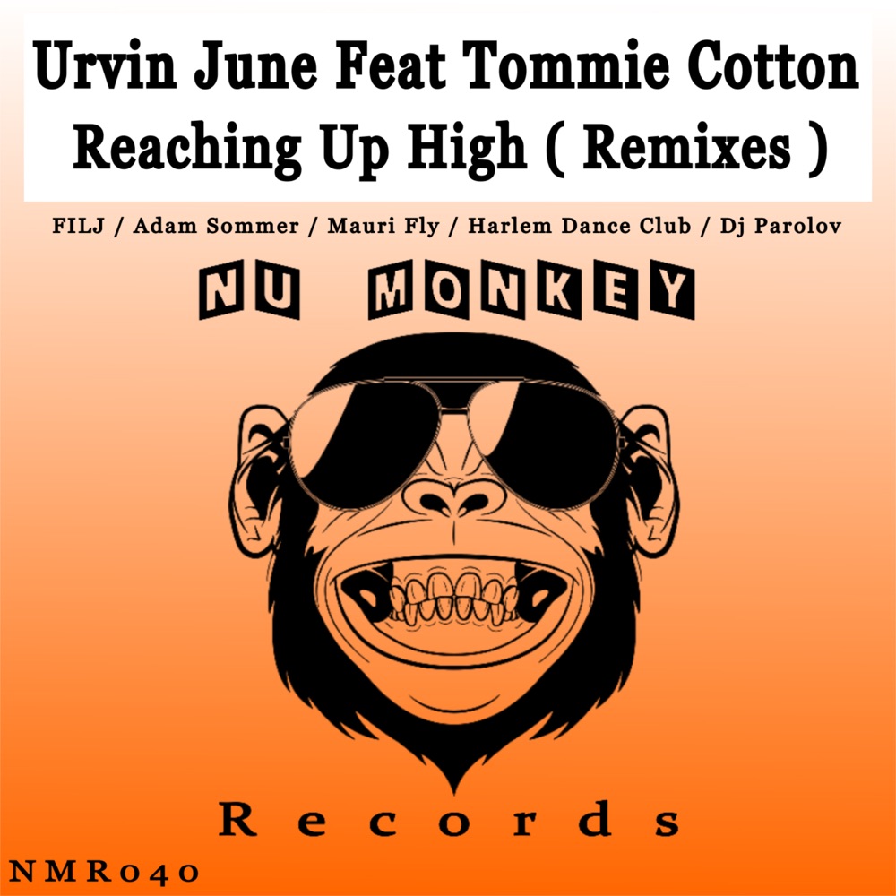 Обложка альбома «Reaching Up High (Remixes) [feat. Tommie Cotton]» — Urvin June