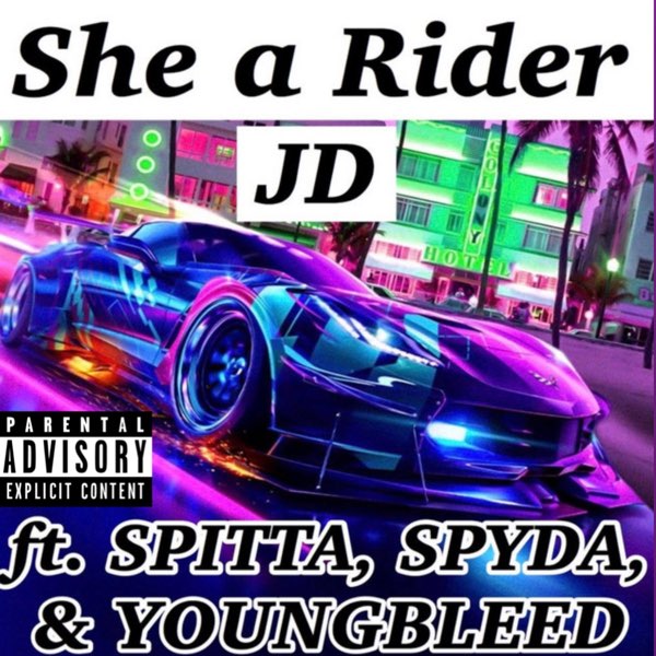 She's a rider