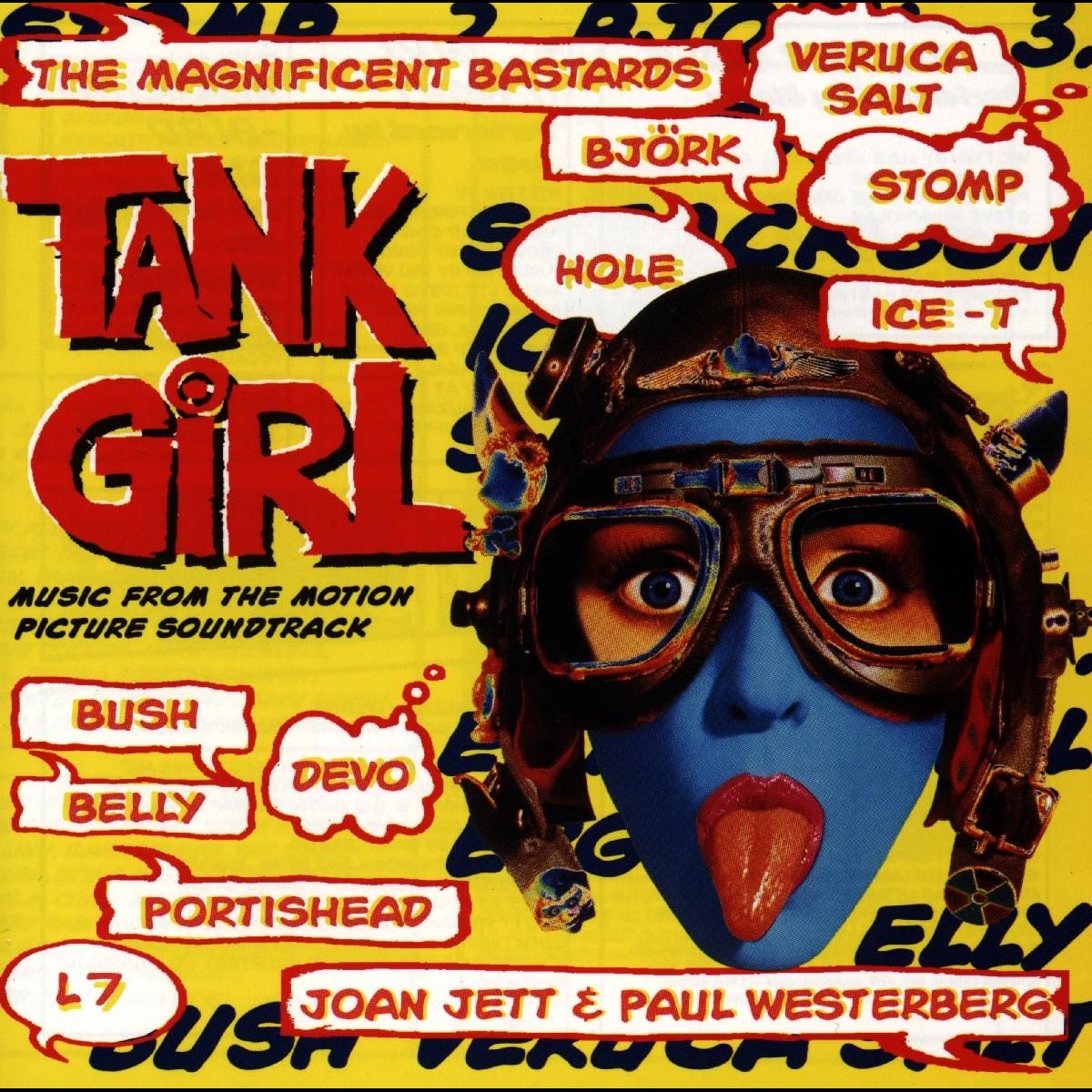 Tank girl - Original Soundtrack 1995. The hole OST. Tank girl LP купить. Yello "Motion picture". Girl soundtrack