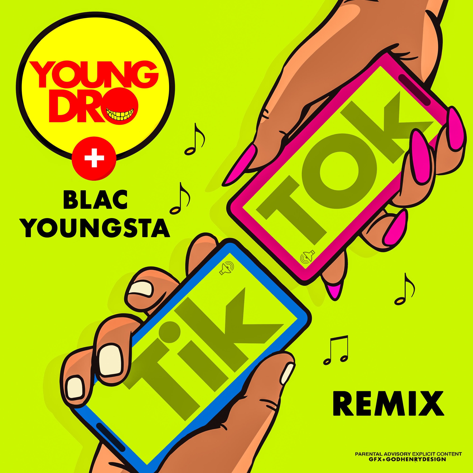 Young Dro & Blac Youngsta - Tik Tok (Remix) - Single