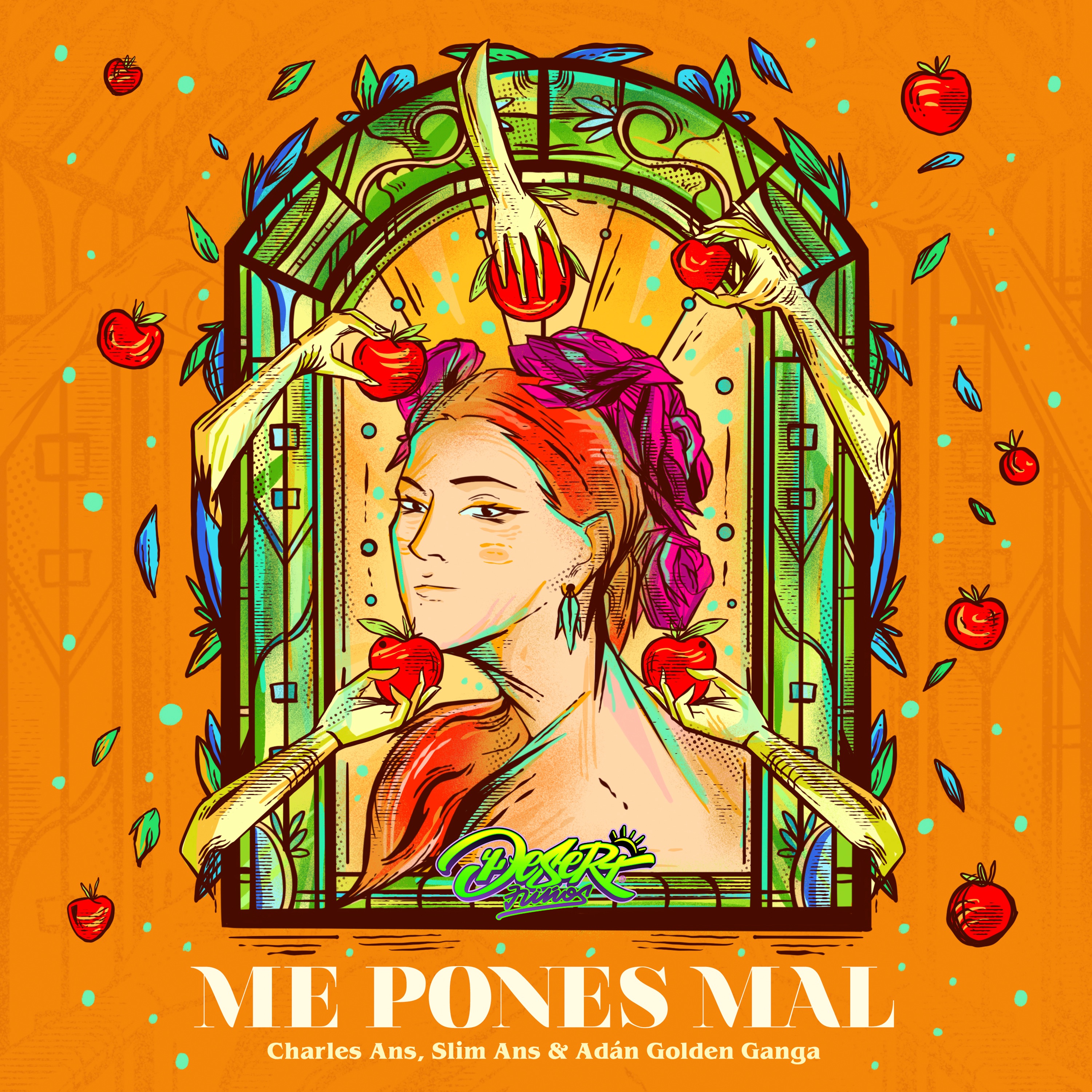 Me Pones Mal (feat. Slim Ans) - Single by Desert Niños, Charles Ans & Adán Golden Ganga album cover