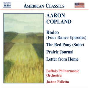 COPLAND: Prairie Journal - The Red Pony Suite - Letter from Home