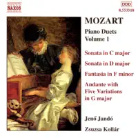 Sonata in C Major, K. 521: III. Allegretto — Jenő Jandó & Zsuzsa Kollar