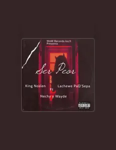 Poslechněte si interpreta NECHY Y WAYDE, sledujte hudební videa, přečtěte si životopis, podívejte se na data turné a další informace.