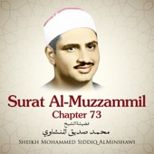 Surat Al-Muzzammil, Chapter 73 artwork