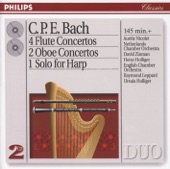 C.P.E. Bach: 4 Flute Concertos - 2 Oboe Concertos - 1 Solo for Harp artwork