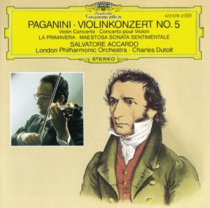 Paganini: Violin Concerto No. 5, La Primavera, Maestosa Sonata sentimentale