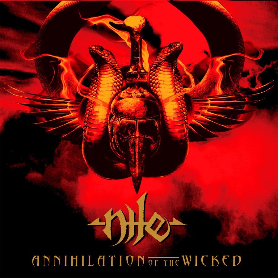 Annihilation of the Wicked by Nile album cover