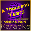 A Thousand Years (In the Style of Christina Perri) [Karaoke With Backing Vocal Version] - High Frequency Karaoke