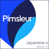 Pimsleur Japanese Level 4 Lessons  1-5 - Pimsleur Cover Art