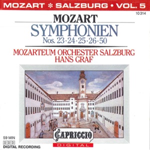 Mozart: Symphonien Nos. 23, 24, 25, 26, 50