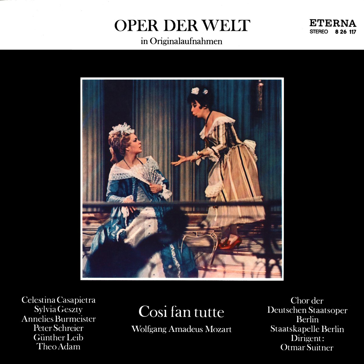Mozart: Così fan tutte (Highlights - Sung in Italian) by Staatskapelle  Berlin, Berlin State Opera Chorus, Peter Schreier, Theo Adam & Otmar  Suitner on Apple Music