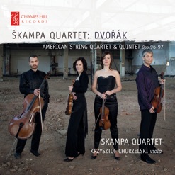 DVORAK/AMERICAN STRING QUARTET cover art