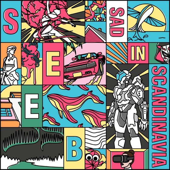Cover artwork for Sad in Scandinavia