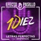 Letras perfectas (feat. Despistaos) - Efecto Pasillo lyrics