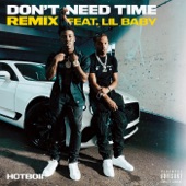 Don't Need Time (Remix) [feat. Lil Baby] artwork