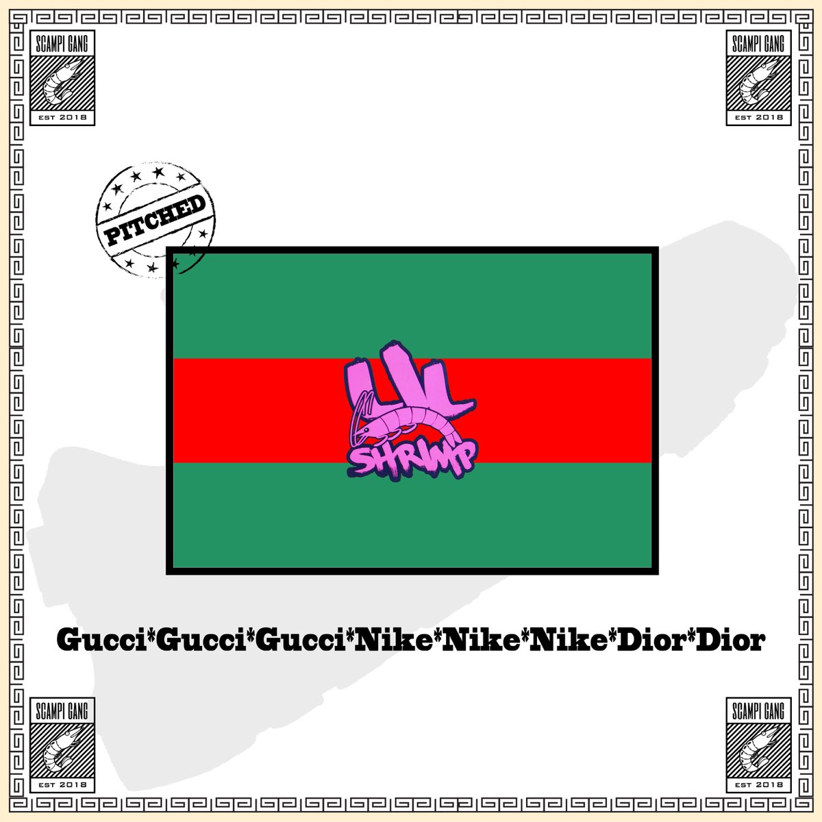 Gucci Gucci Gucci Nike Nike Nike Dior Dior (Pitched) - Single - Album by  Lil Shrimp - Apple Music