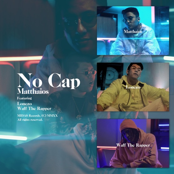 Cover artwork for No Cap (feat. Lonezo & Waff the Rapper)
