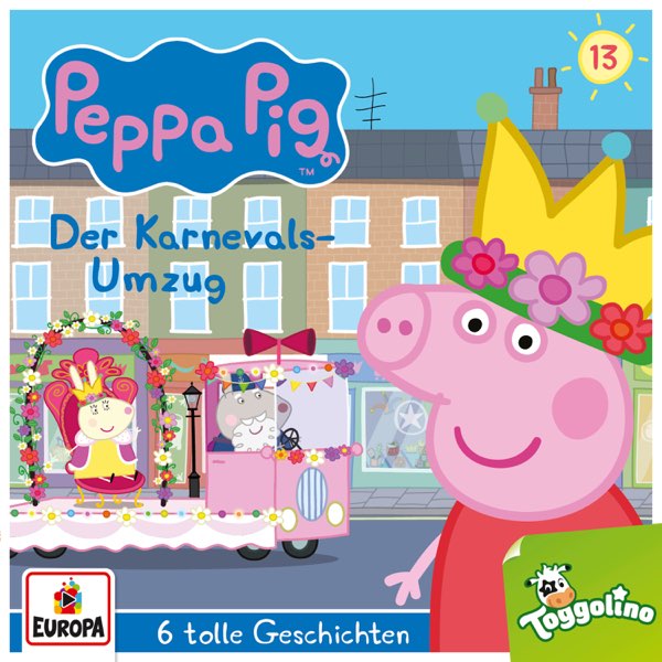 ‎Folge 13: Der Karnevalsumzug (und 5 weitere Geschichten) par Peppa Pig  Hörspiele sur Apple Music