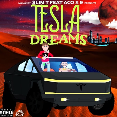 SlimT Tesla Dreams (feat. Aco x 9) - Single