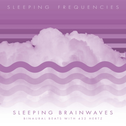 Sleeping Brainwaves: Beats With 432 Hertz - Sleeping Frequencies Cover Art