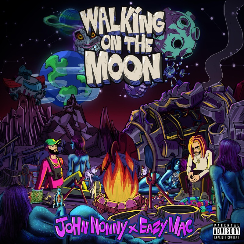 Walking on the Moon John Nonny & Eazy Mac Song Lyrics, Music Videos