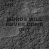 Words Will Never Come Out