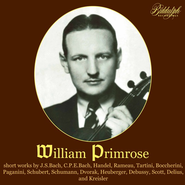 Kreisler, Paganini, Handel & Others: Works for Viola & Piano