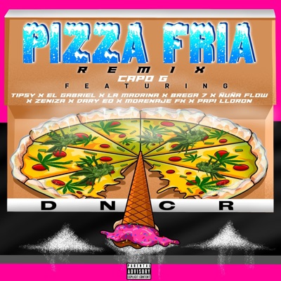 Pizza Fría Remix (feat. Tipsy, El Gabriel, La Madrina, Brega 7, Ñuña Flow, Zeniza, Dary Eo, Papi Lloron & Morenaje) [Remix] - Single