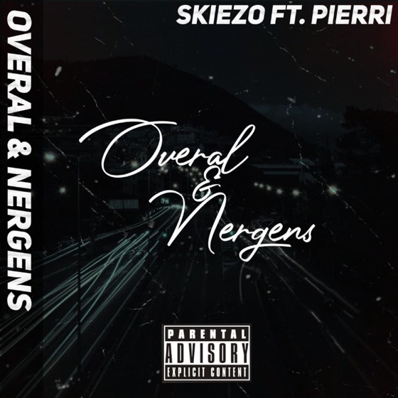 Cover artwork for Overal & Nergens (feat. Pierrii)