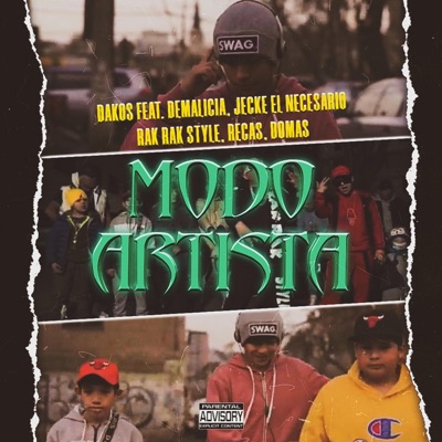 modo artista (feat. demalicia, recas, rak rak style, jecke el necesario & domas) - Single