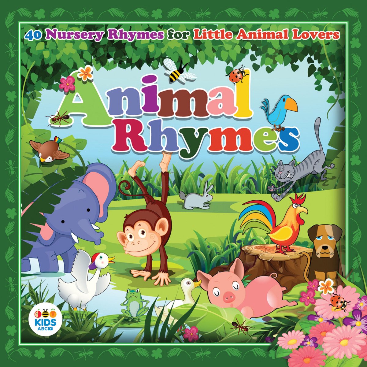 Animals Rhyme. Nursery Rhymes animal. ABC animals children Rhymes World. ABC animals children Rhymes World go Round.