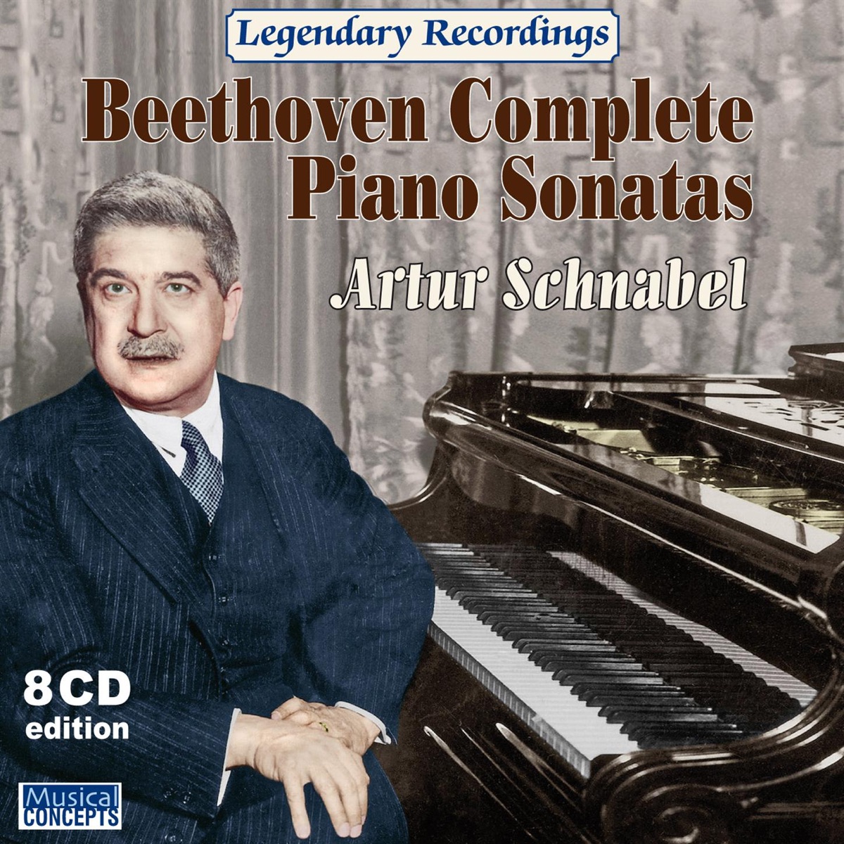 Beethoven: Piano Sonatas , Für Elise & Emperor Concerto by Artur Schnabel,  Frederick Stock & Chicago Symphony Orchestra on Apple Music