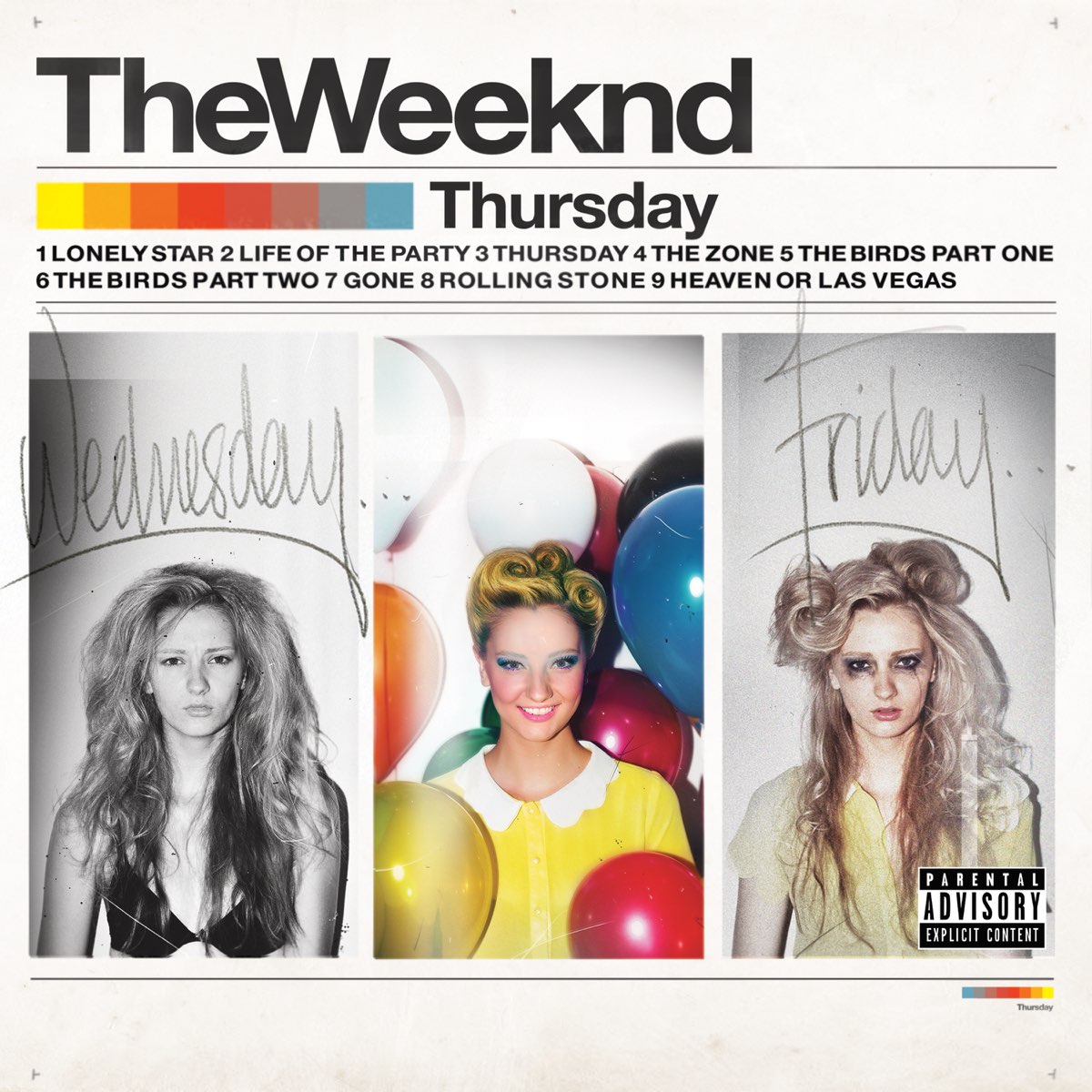 Thursday original lbum de the weeknd en apple music