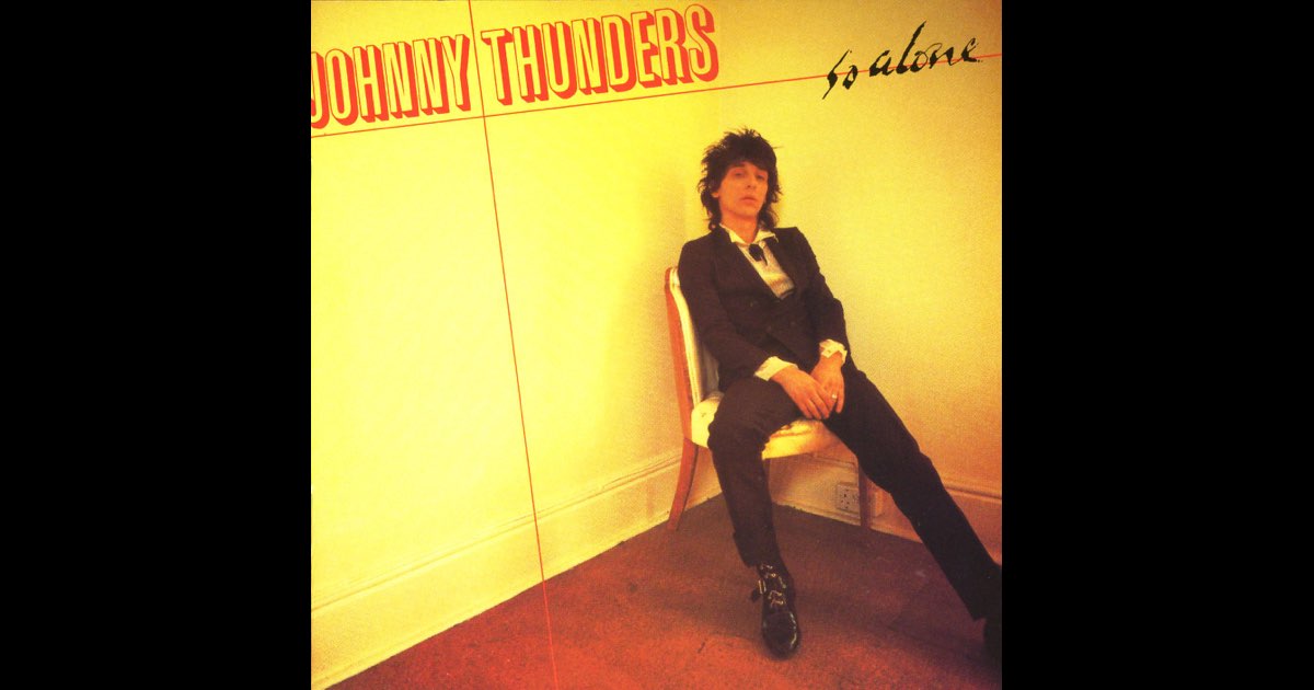 レア盤 / So alone - JOHNNY THUNDERS / UK盤 Johnny Thunders – So Alone – Vinyl (Red Marbled Translucent