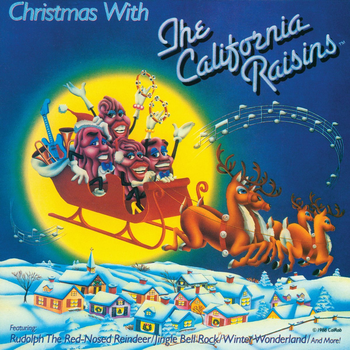 Christmas California Raisins 